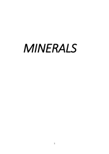 Minerals in Pakistan: Types, Importance & Extraction