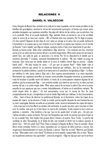 Relaciones II: Relato Corto de Daniel H. Valsecchi