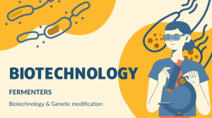 Penicillin Fermentation: Biotechnology Presentation