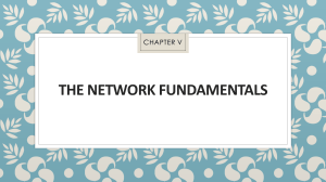 Network Fundamentals: PERT & CPM Network Diagrams