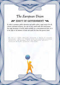 EN 1992-1-1: Eurocode 2 Concrete Structure Design Standard