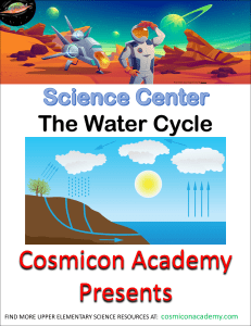 Water Cycle Worksheet: Definitions & Stages