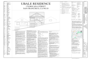 Ubale Residence Remodel: Architectural Plan & Details