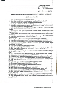 Optical Communication Systems Exam Questions