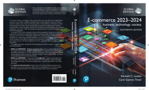 E-commerce 2023-2024 Textbook: Business, Tech, Society