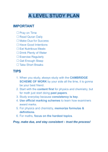 A-Level Study Plan: Tips & Strategies for Success