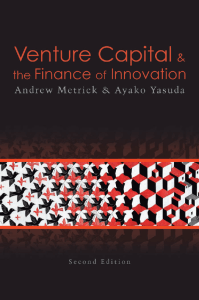 2011-Book-Venture-Capital-and-Finance-of-Innovation-Metrick-Yasuda-Dec-2011