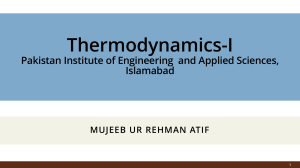Thermodynamics I: Concepts, Laws, and Analysis