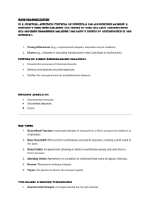 Bank Reconciliation Guide: Process & Key Terms