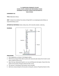 Radioactive Decay Lab Report: Physics Experiment