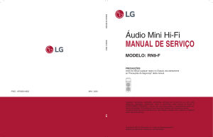 Manual de Serviço Áudio Mini Hi-Fi LG RN9-F