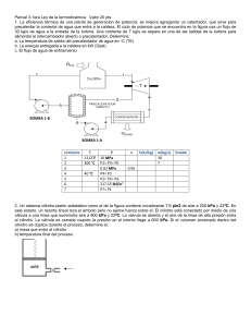 Examen Parcial: 1era Ley de la Termodinámica