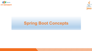 Spring Boot Concepts: A Beginner's Guide