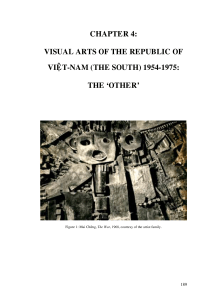 Visual Arts of South Vietnam 1954-1975: The 'Other'