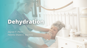 Dehydration: Causes, Symptoms, Diagnosis & Treatment