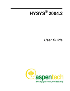 AspenHYSYSUserGuide