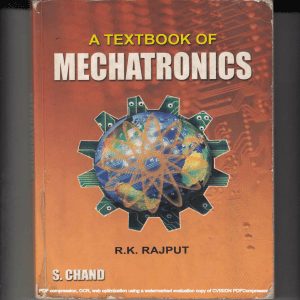 Mechatronics Textbook: Systems, Sensors, and Control