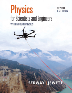 Physics for Scientists and Engineers FSK116