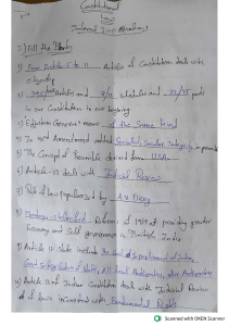 Constitutional Law Exam Prep: Fill in the Blanks