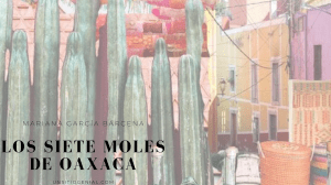 Los Siete Moles de Oaxaca: Guía Gastronómica