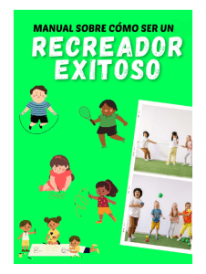 Manual de Recreación: Planificación y Actividades Lúdicas