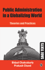 Public Administration in a Globalizing World  Theories and Practices