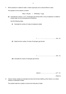 Stoichiometry Worksheet: Mole Calculations & Gas Volumes