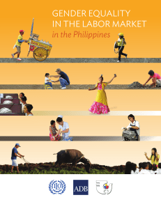 Gender Equality in the Labor Market: Philippines Report