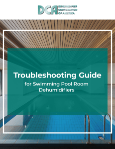 Pool Dehumidifier Troubleshooting Guide | DCA