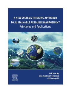 Sustainable Resource Management: A Systems Thinking Approach