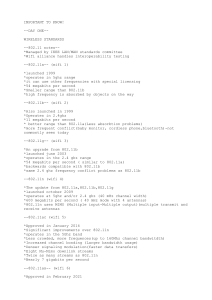 Networking & Hardware Study Notes: Wireless, RAID, Displays