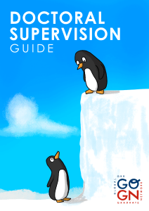 Doctoral Supervision Guide: GO-GN Network