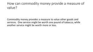 Chapter 10 and 11 Economics