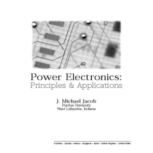 Power Electronics: Principles & Applications Textbook