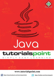 java tutorial