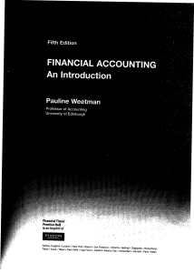 Financial Accounting: An Introduction - Textbook