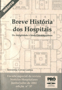 History of Hospitals: From Antiquity to Modern Times