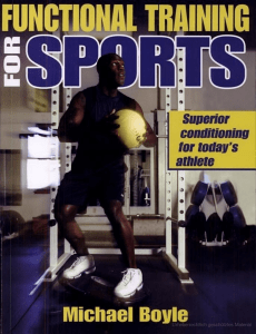 Functional Training for Sports by Michael Boyle