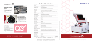 Clinical Chemistry Analyzer Technical Specs