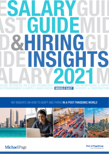 Middle East Salary Guide & Hiring Insights 2021