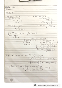 Calculus Integrals Worksheet: Trigonometric & Inverse Functions