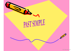 Past Simple Tense: Regular Verbs Grammar Guide