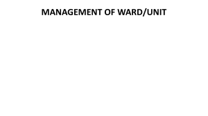 Ward Management: Design, Safety & Comfort in Healthcare