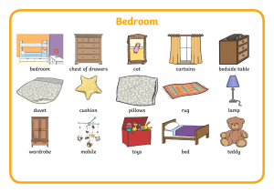 Home Vocabulary List for Kids