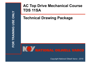 TDS-11SA Top Drive Mechanical Drawings & Schematics