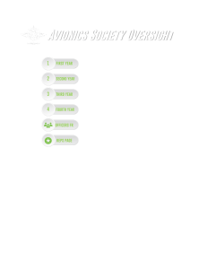 Avionics Society Oversight System Menu