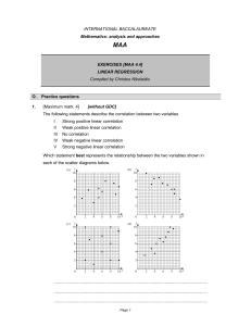 Linear Regression Exercises: Analysis and Approaches