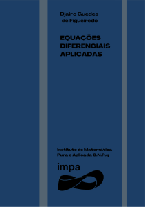 (12° Colóquio Brasileiro de Matemática) Djairo Guedes Figueiredo, Aloisio Freiria Neves - Equaçoes Diferenciais Aplicadas-IMPA (1979)