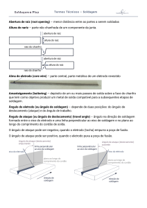 Termos Técnicos de Soldagem: Glossário Completo