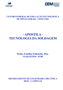 Apostila-Tecnologia-da-Soldagem - CEFET